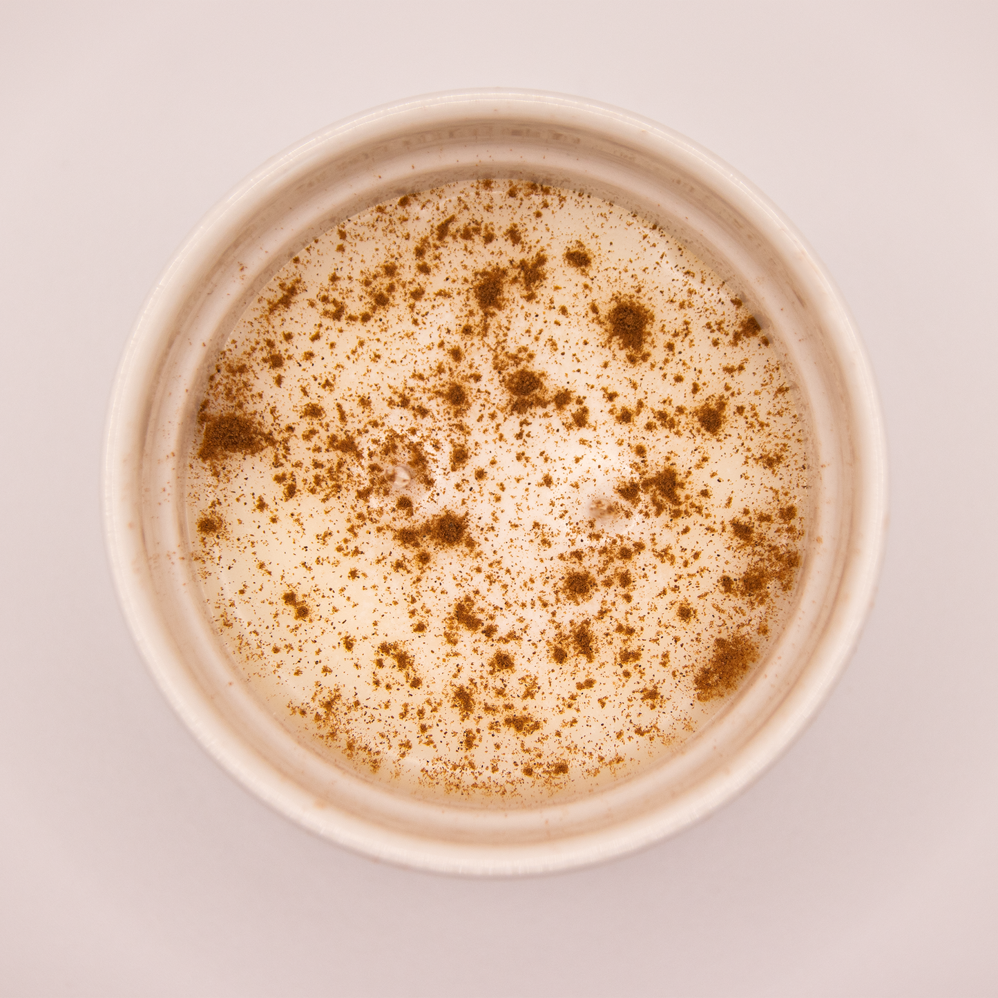 Rice pudding candle 2